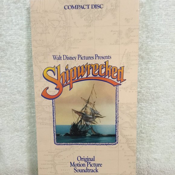 Disney Picture Shipwrecked 1991 Compact Disc CD Original Motion Soundtrack NEW - Picture 1 of 3